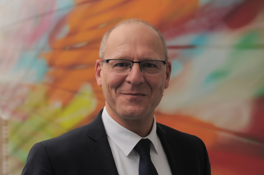 Marcus Fritz ist neuer Pflegedirektor des BG Universitätsklinikums Bergmannsheil | © M. Kalwey/Bergmannsheil